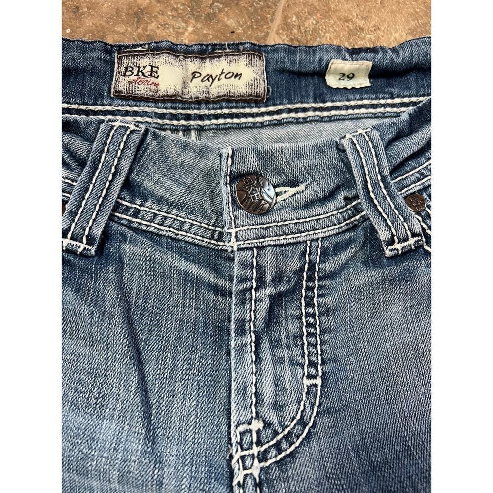 BKE Buckle Payton thick stitching denim jeans, women's size 29 - Picture 1 of 7